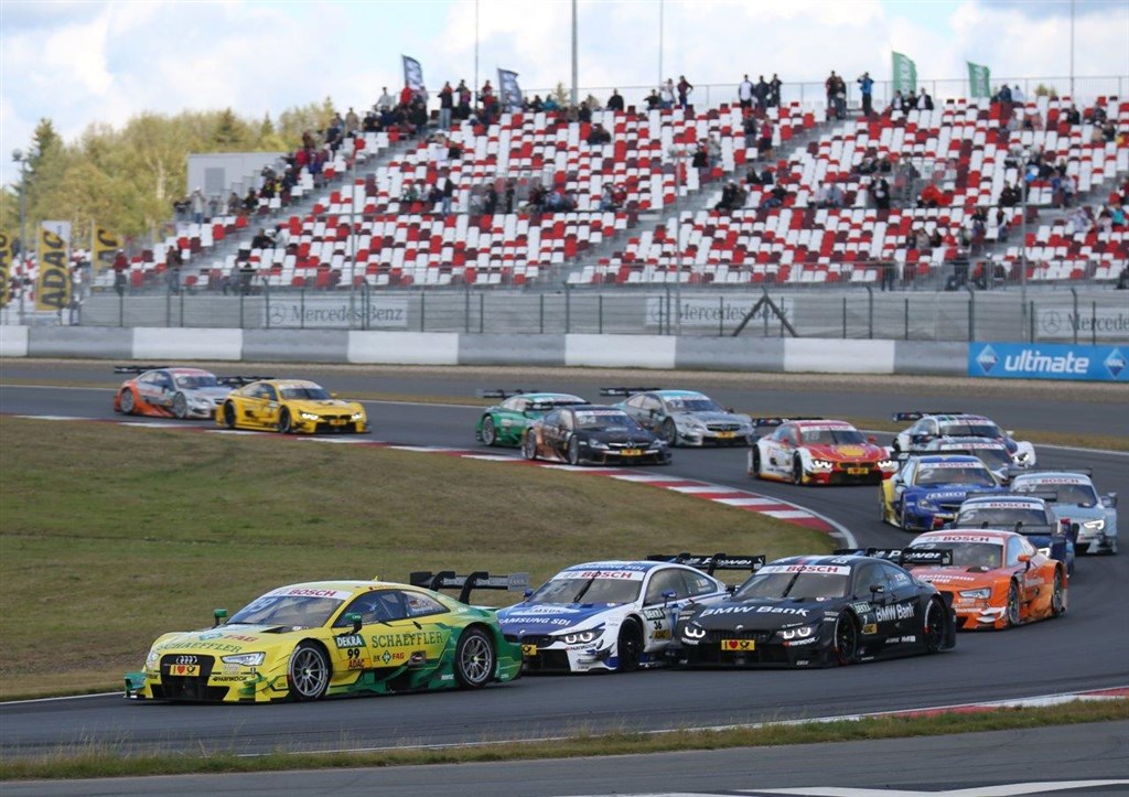 Starten på søndagens løb
(Foto: Audi Sport Media)